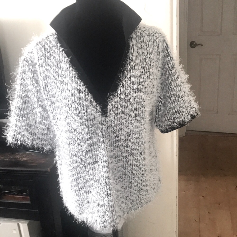 ZARA Holiday SPARKLE Top L